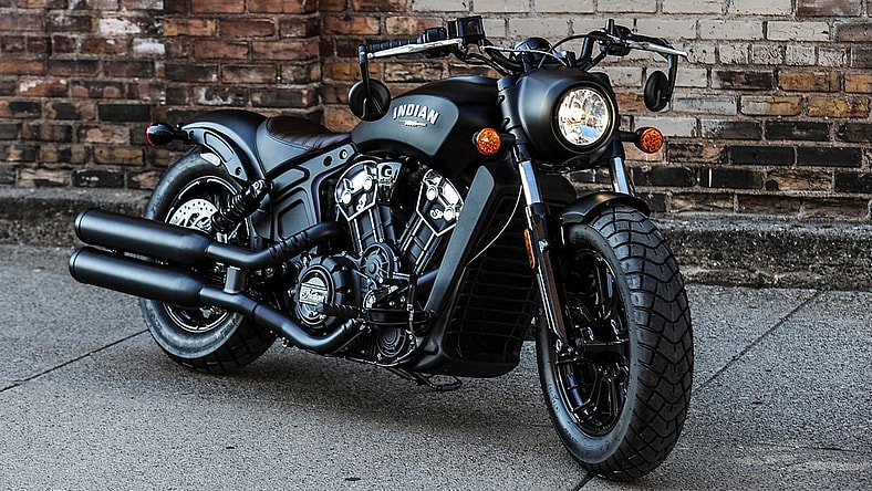 2019 Indian Scout Bobber Promo