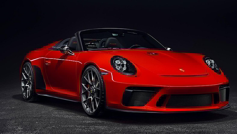 2019 Porsche 911 Speedster Promo