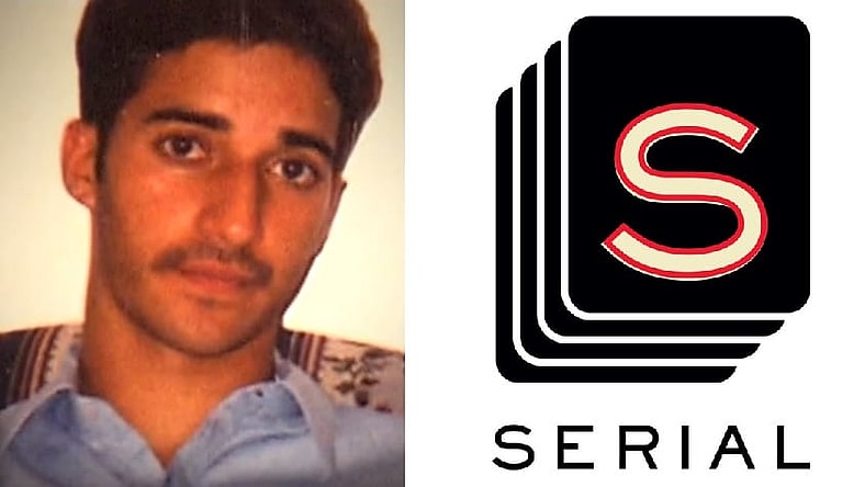 Adnan Syed; Serial Podcast logo