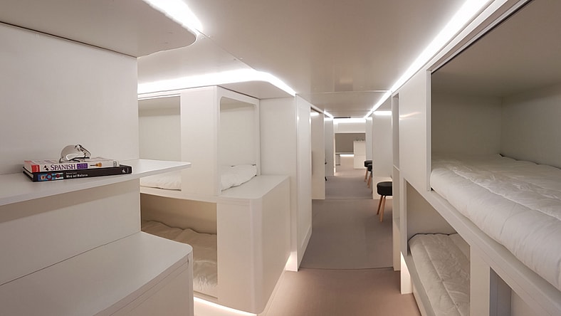 airbus bunk beds