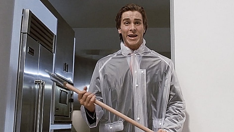 Christian Bale in American Psycho