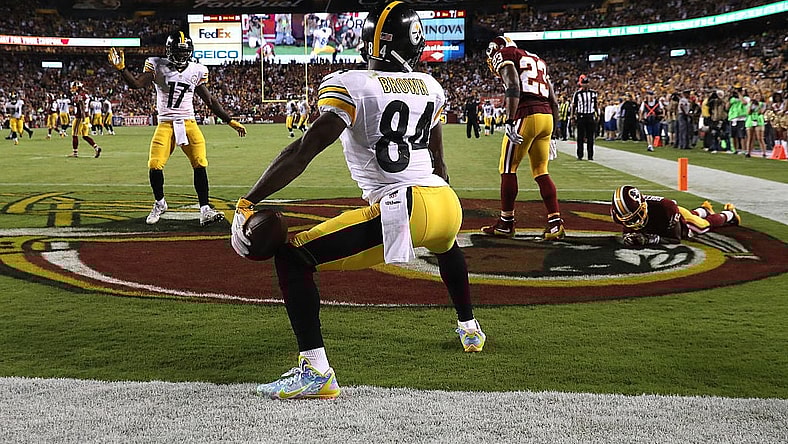 antonio brown twerk getty