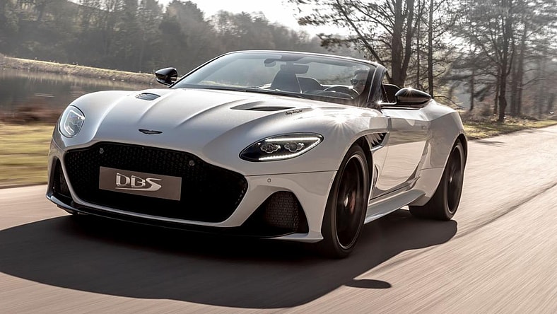 Aston Martin DBS Superleggera Volante Promo