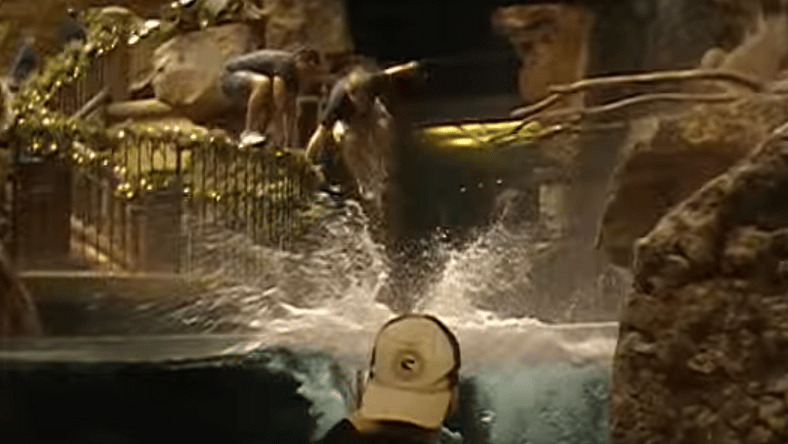 Bass Pro Shop Aquarium Jump