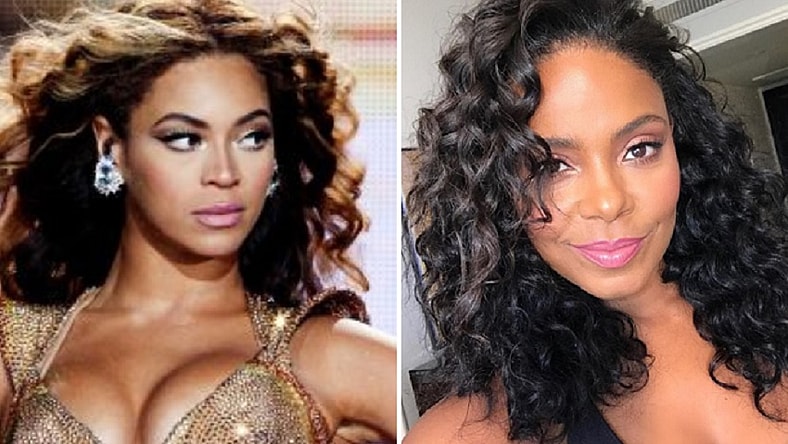 Beyoncé and Sanaa Lathan