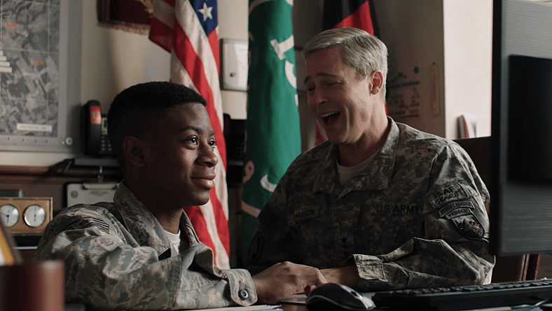 Brad Pitt War Machine Promo