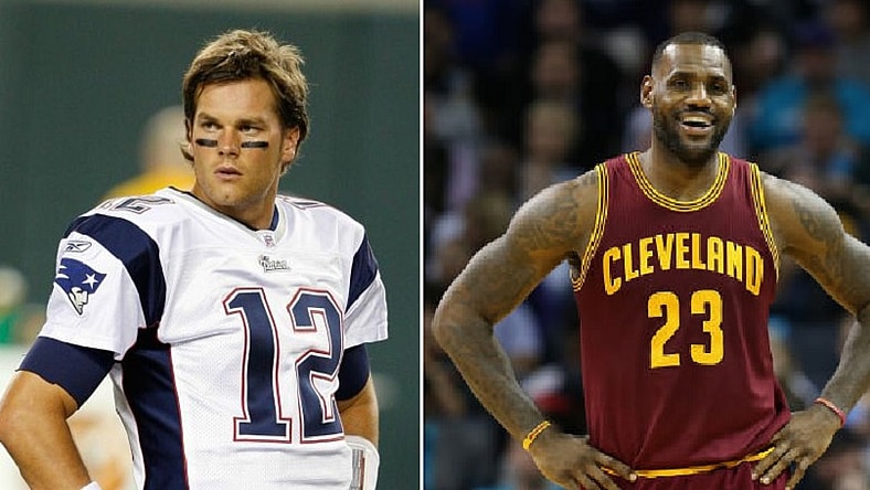 Tom Brady; LeBron James