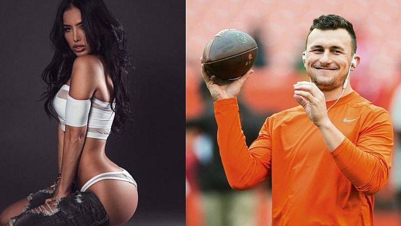 Bre Tiesi Johnny Manziel