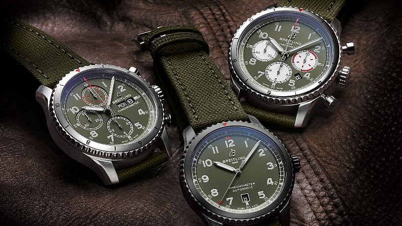 Breitling Aviator 8 Curtiss Warhawk Editions