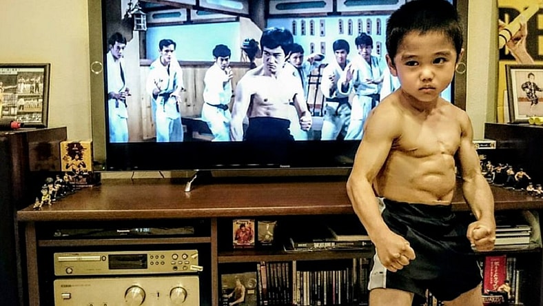 Bruce Lee kid