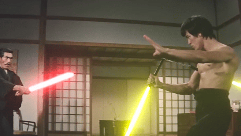 Bruce Lee Lightsaber Promo