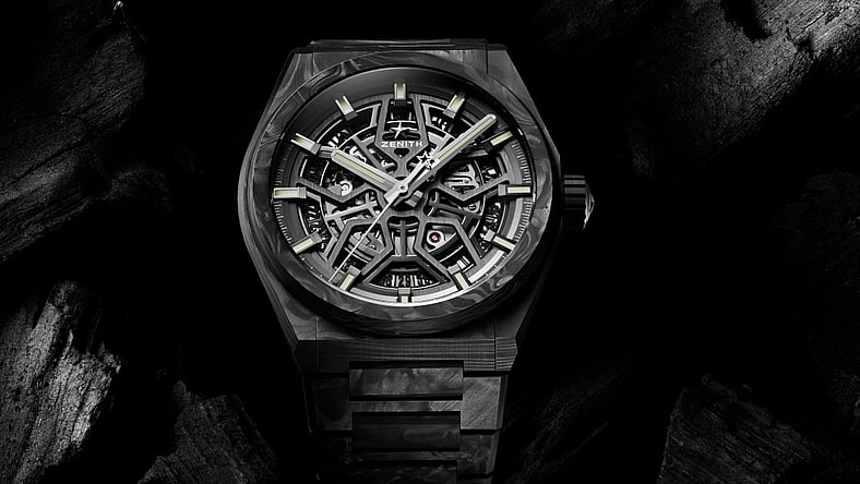 carbon zenith watch promo