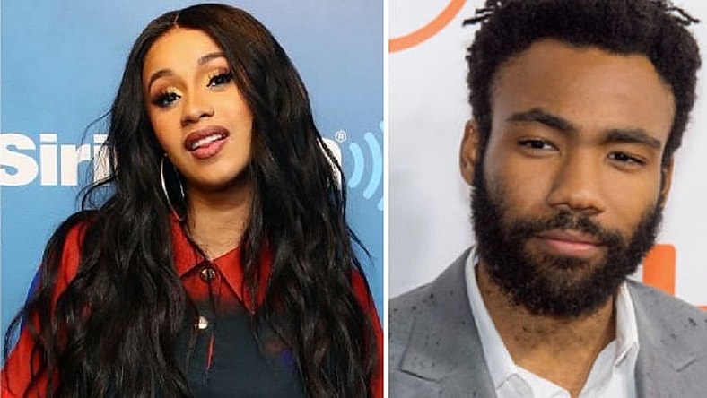 Cardi B; Donald Glover
