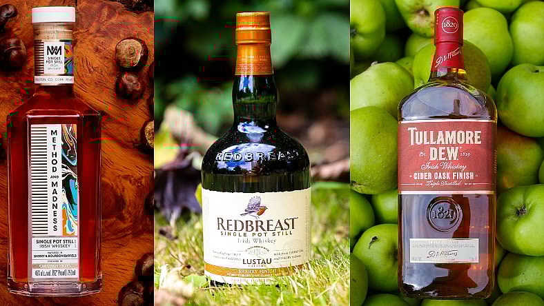 Cask Finished Irish Whiskies Split Promo