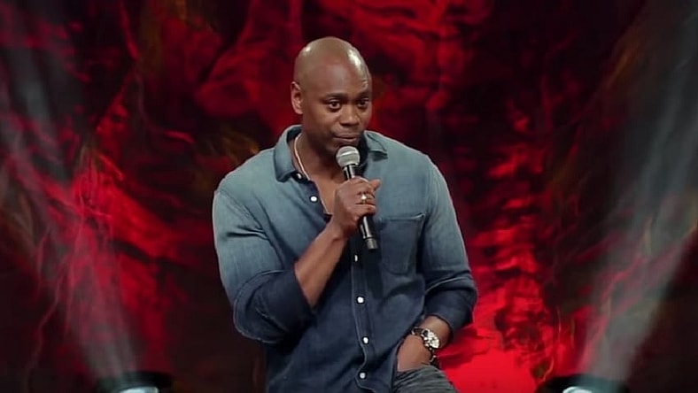 Dave Chappelle Netflix screengrab