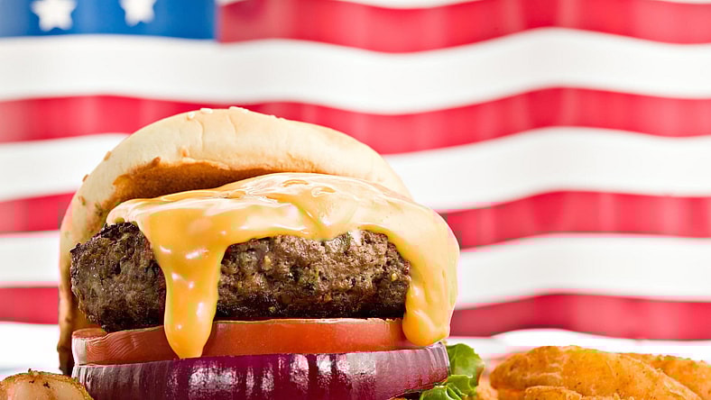 cheeseburger hamburger burger promo