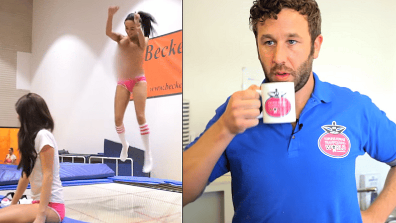 Chris O'Dowd Tramplonlining Coach