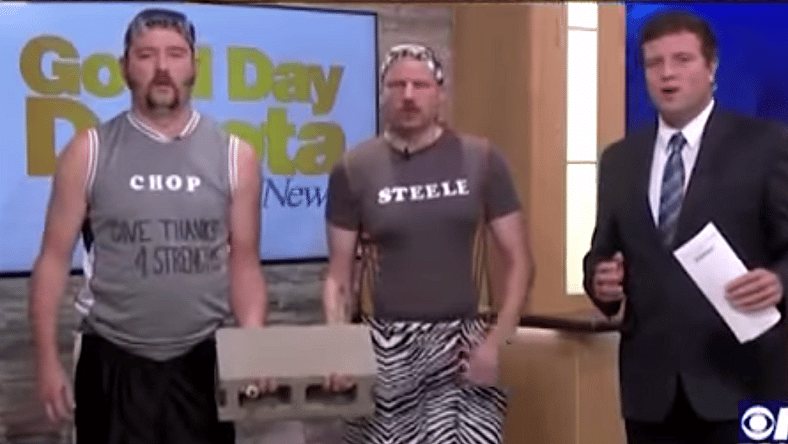 Comedians Trick Morning Show
