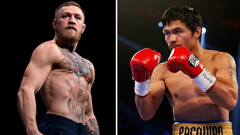 Conor McGregor and Manny Pacquiao