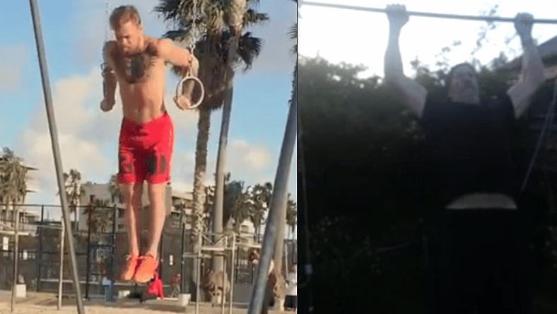 Conor McGregor Muscle Ups