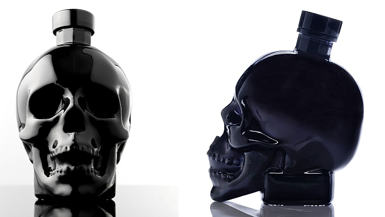 Crystal Head Onyx Vodka Split