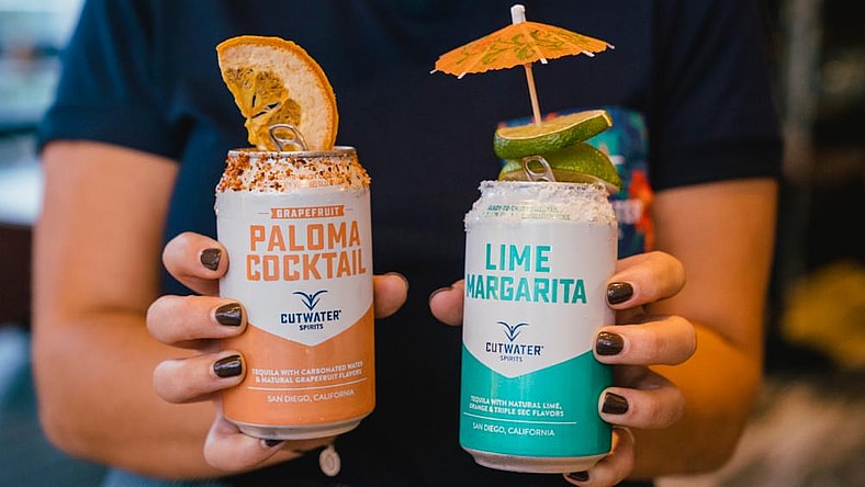 cutwater canned cocktail promo