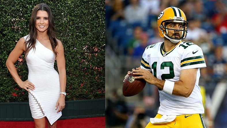 Danica Patrick Aaron Rodgers