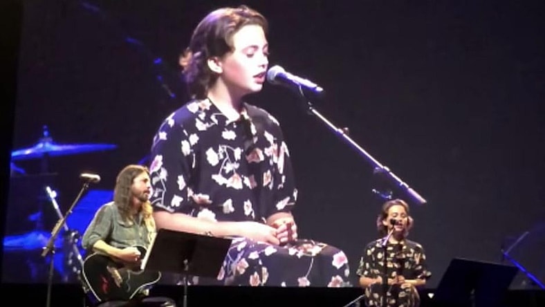 Dave Grohl and Daugher Promo