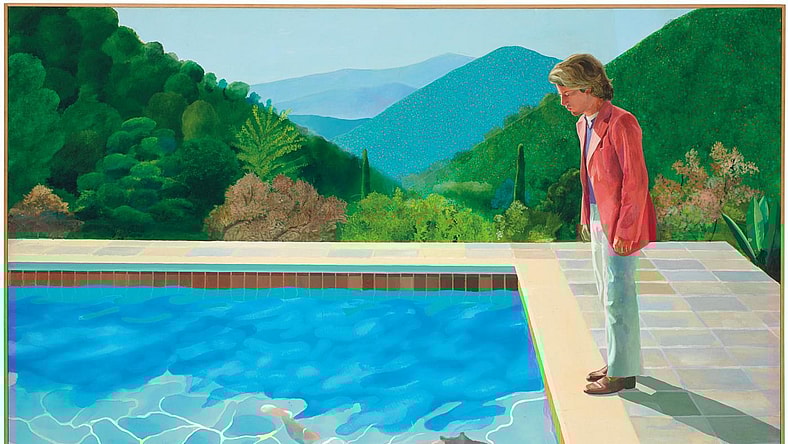 david hockney most expensive painting