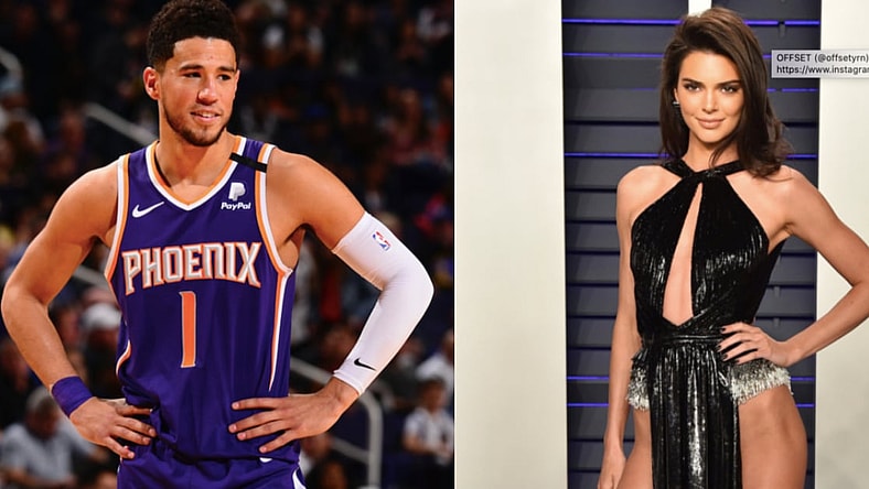 Devin Booker and Kendall Jenner