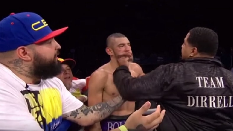 Sucker punch Dirrell-Uzcategui