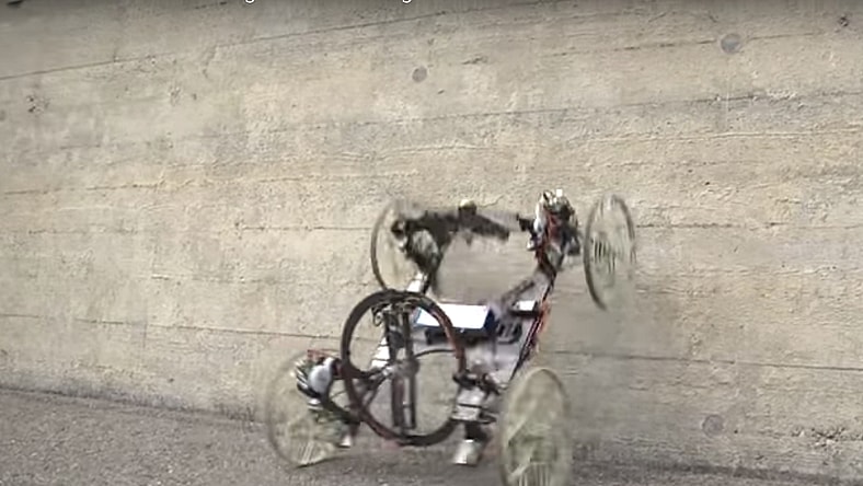 Disney Research's wall racing VertiGo