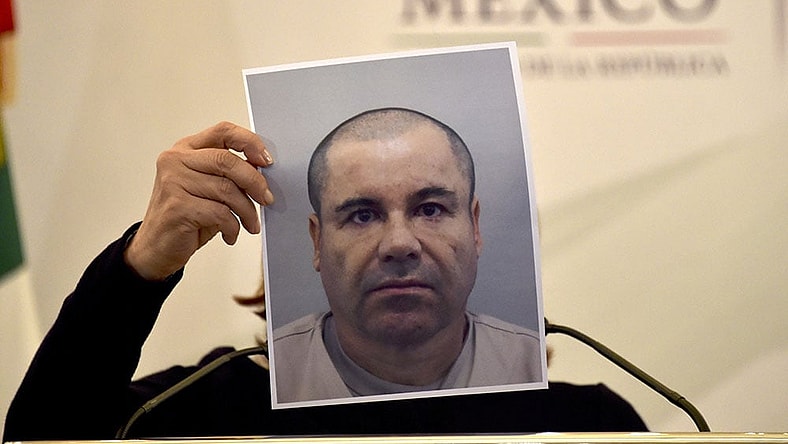 El Chapo mugshot Getty