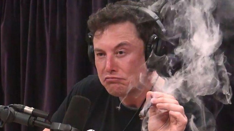 Elon Musk Weed Promo