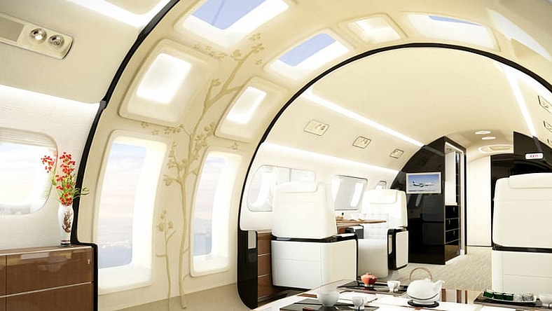 The "Kyoto Airship" wraparound window concept