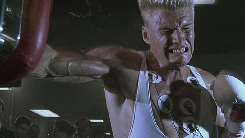 Ivan Drago (Dolph Lundgren) in Rocky IV
