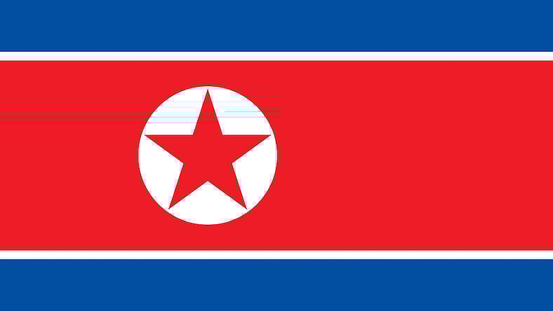 North Korean flag wikimedia