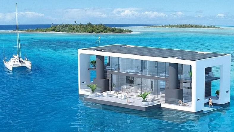 Arkup floating house yachts