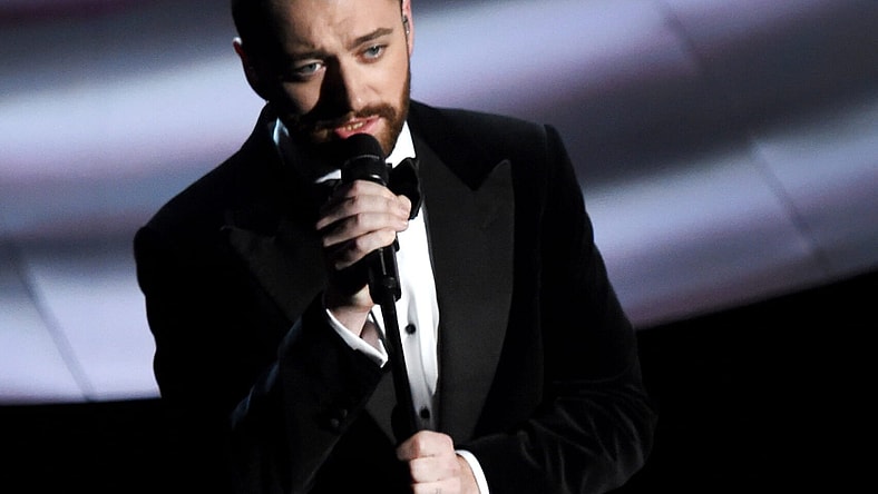 Sam Smith at the Academy Awards.