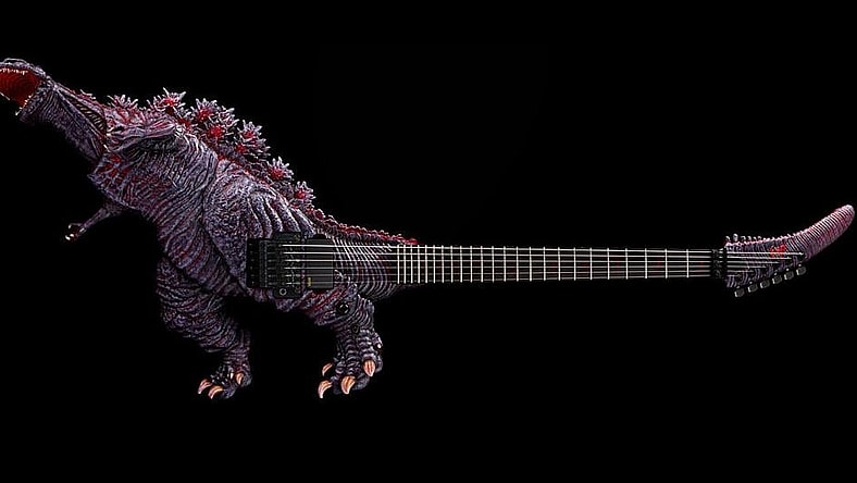 The Godzilla Guitar Is the Loudest Way to Celebrate the King