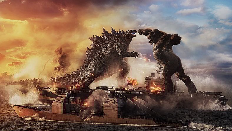godzilla king kong