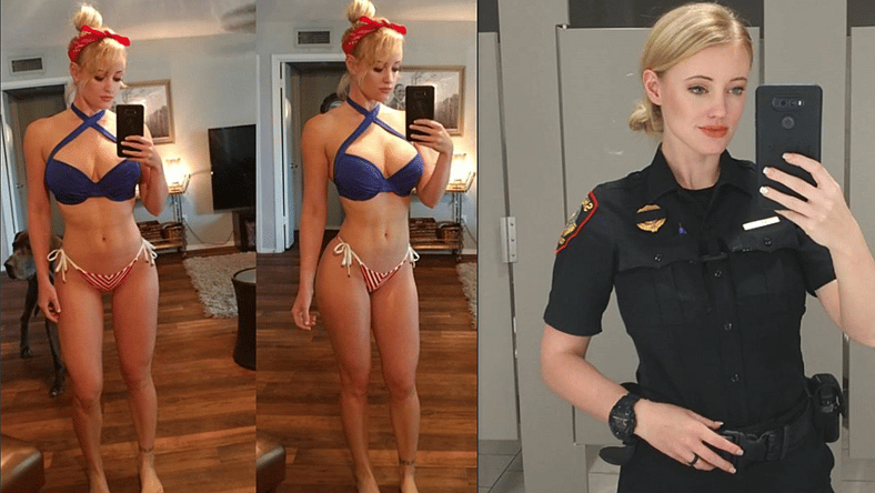 Haley Drew Hot Texas Cop Promo