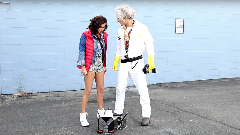 back to the future parody