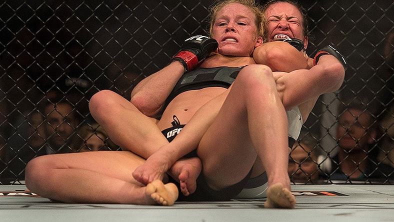 Holly Holm Miesha Tate UFC 196 Getty