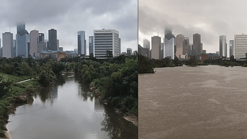 Houston Before and After