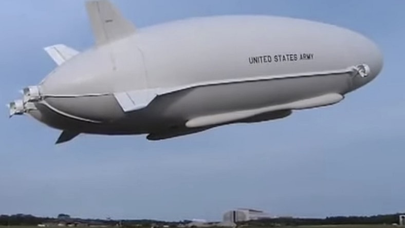 The Airlander 10's first takeoff back in 2012