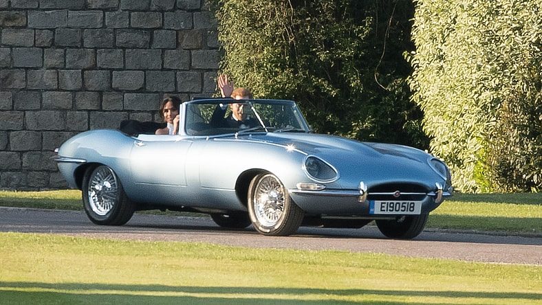 Jaguar E-Type Royal Wedding