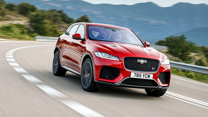 Jaguar F-PACE SVR Promo