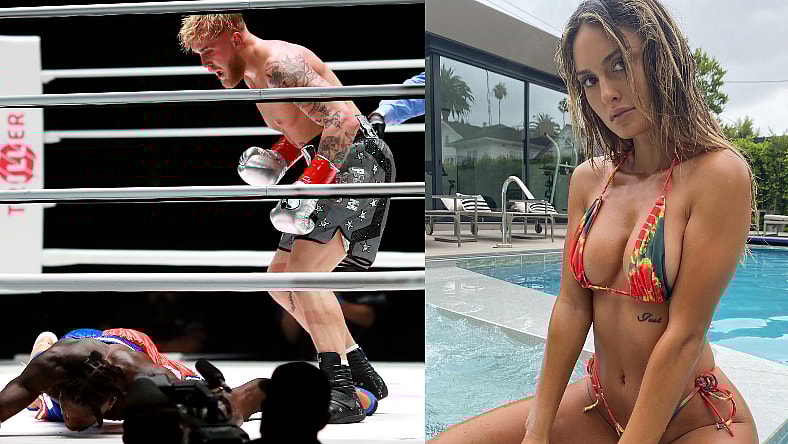 Jake Paul Julia Rose Promo Split