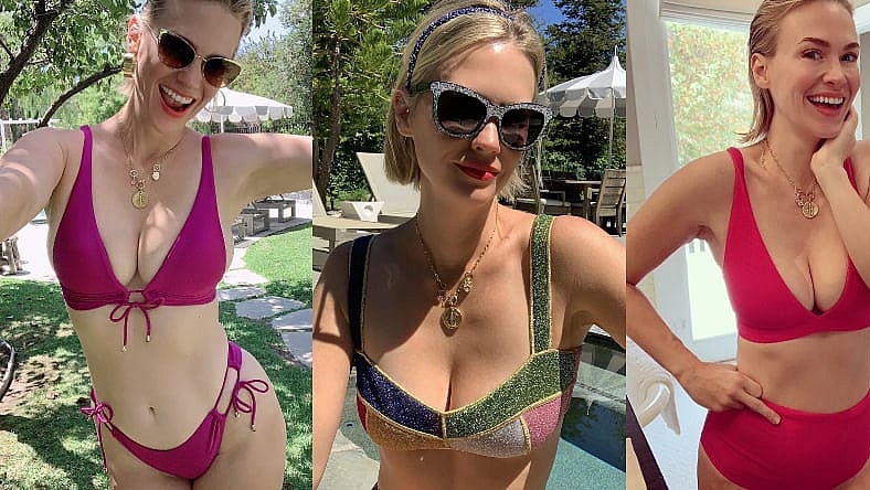 January Jones Bikini Photos Promo